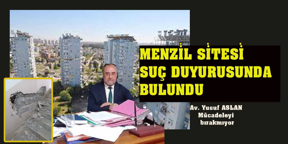 MENZİL SİTESİNDEN SUÇ DUYURUSU